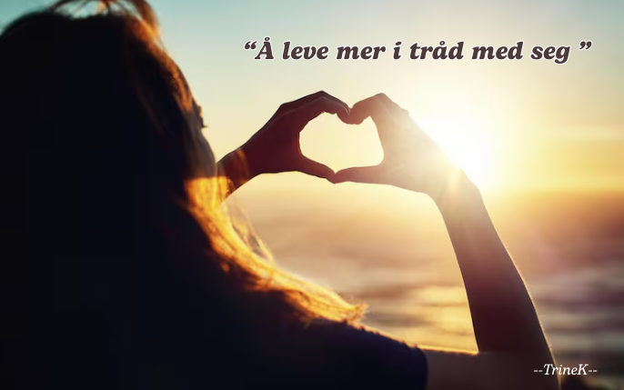 Å leve mer i tråd med seg