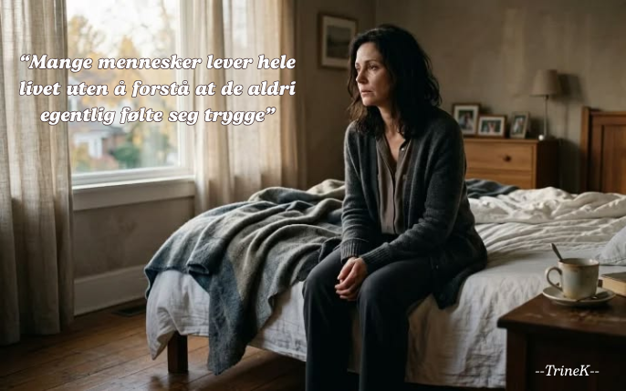 Mange mennesker lever hele livet uten å forstå at de aldri egentlig følte seg trygge